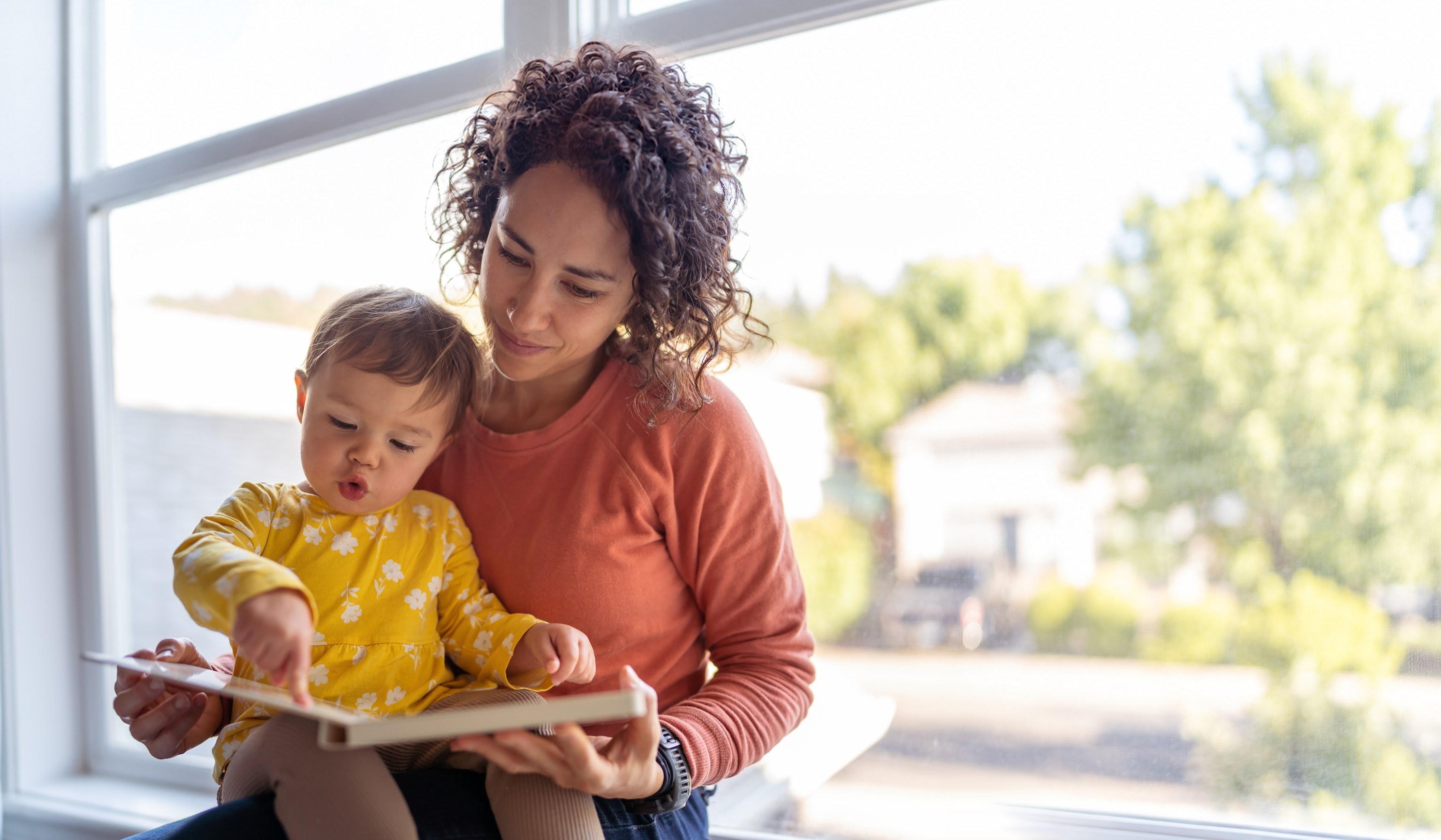 Parent and child enjoying time together
